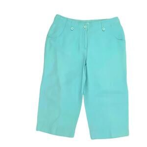 Christopher & Banks Capri Women's size 4 Light Blue Pants